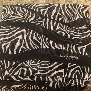 Saint Laurent cashmere blend scarf